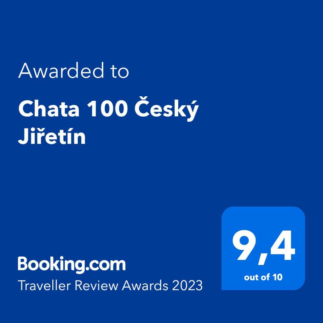 Chata 100 Cesky Jiretin ภายนอก รูปภาพ